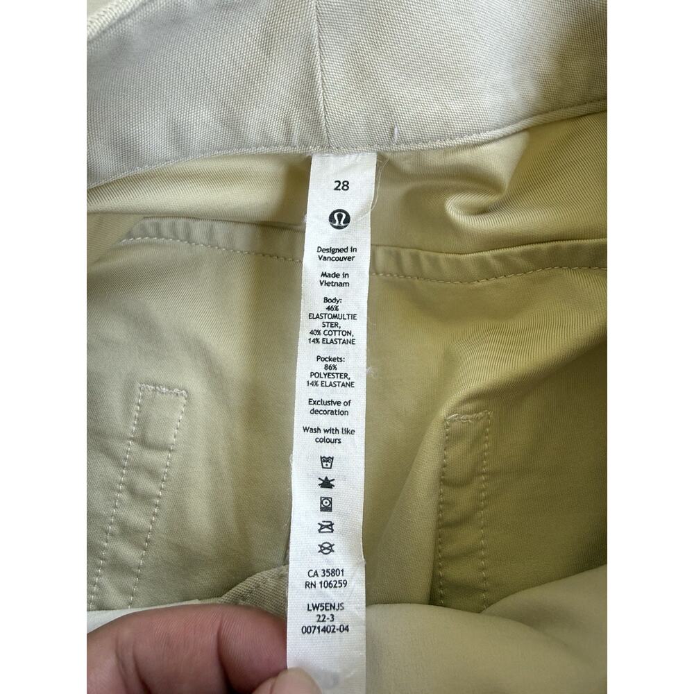 Lululemon City Sleek 5 Pocket Wide Leg High Rise Pant Light Utilitech Women’s 28 - Picture 4 of 9